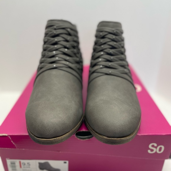 So Redfield 9.5W Stone Bootie NWT - Picture 6 of 9